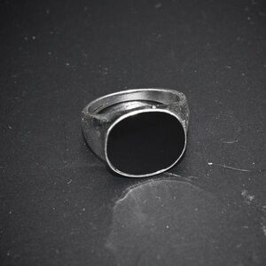 Black Signet Ring